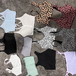 Balance Athletica (Vitality) sports bra lot - 12 bras size small